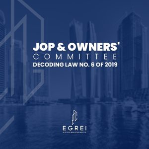 Jointly Owned Property & Owners' Committee – Decoding Law No. 6 of 2019 Course by Elite Gulf Real Estate Institute in Dubai.