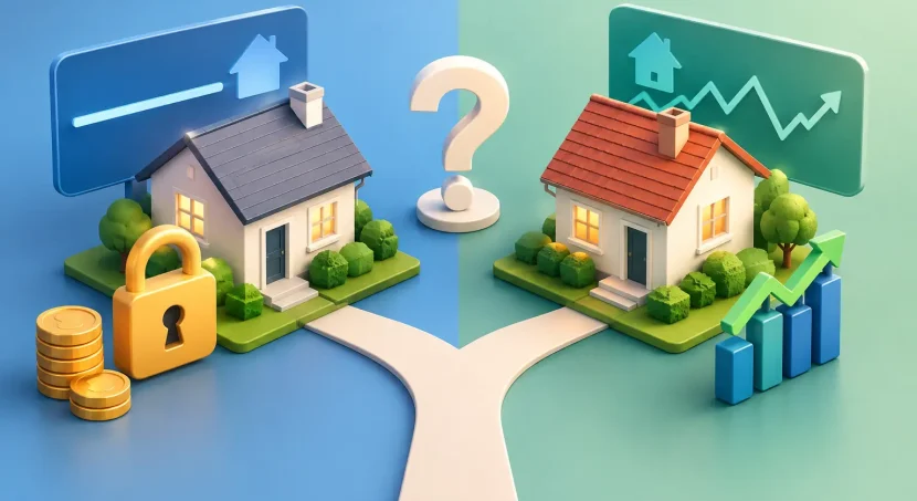 Fixed Versus Variable Mortgages: Which Fits?