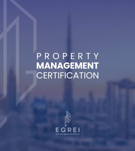Property Management Certification Course by Elite Gulf Real Estate Institute in Dubai.